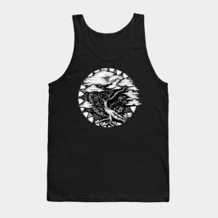 Bonsai Tree Mandala Tank Top